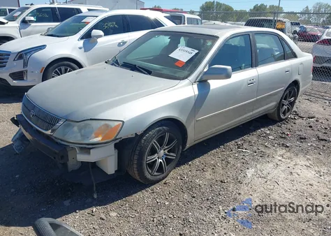2001 Toyota Avalon Xls from USA, damaged, VIN 4T1BF28B41U125954